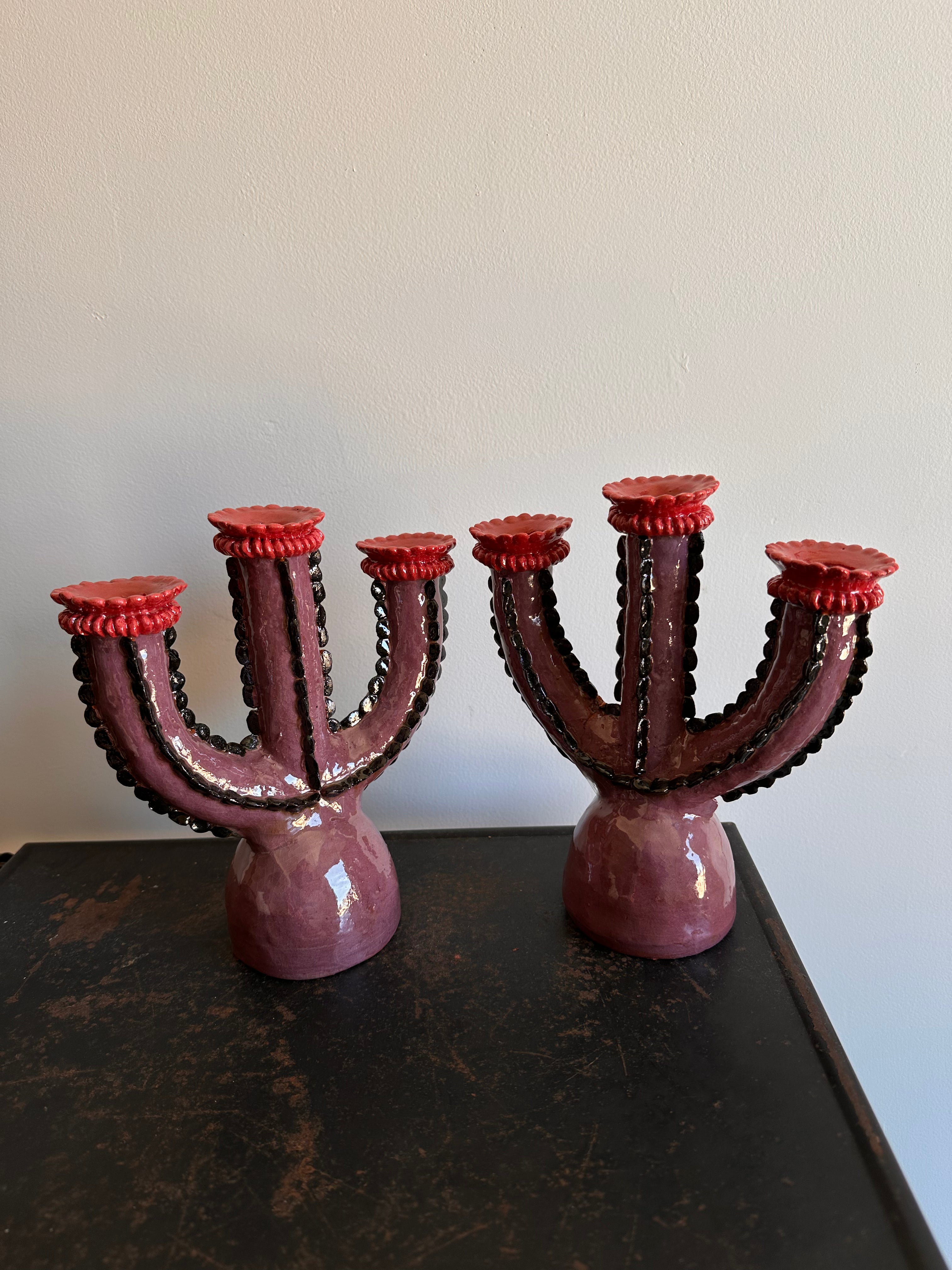 Saguaro Cactus candle holder
