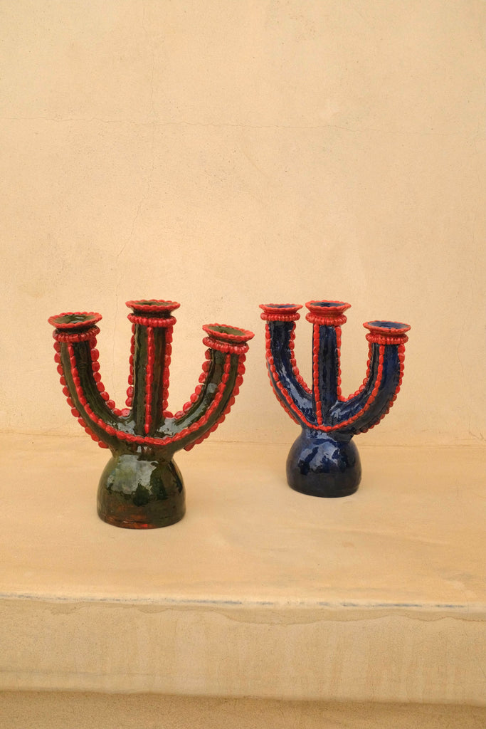 Saguaro Cactus candle holder