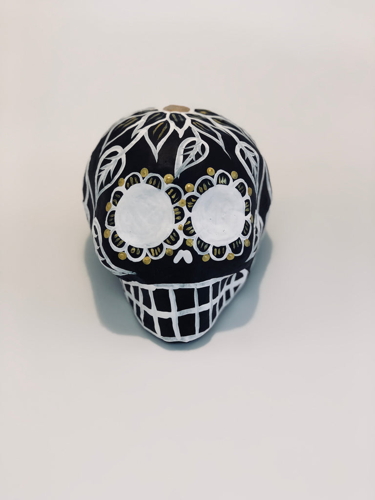 Paper Mache Skull